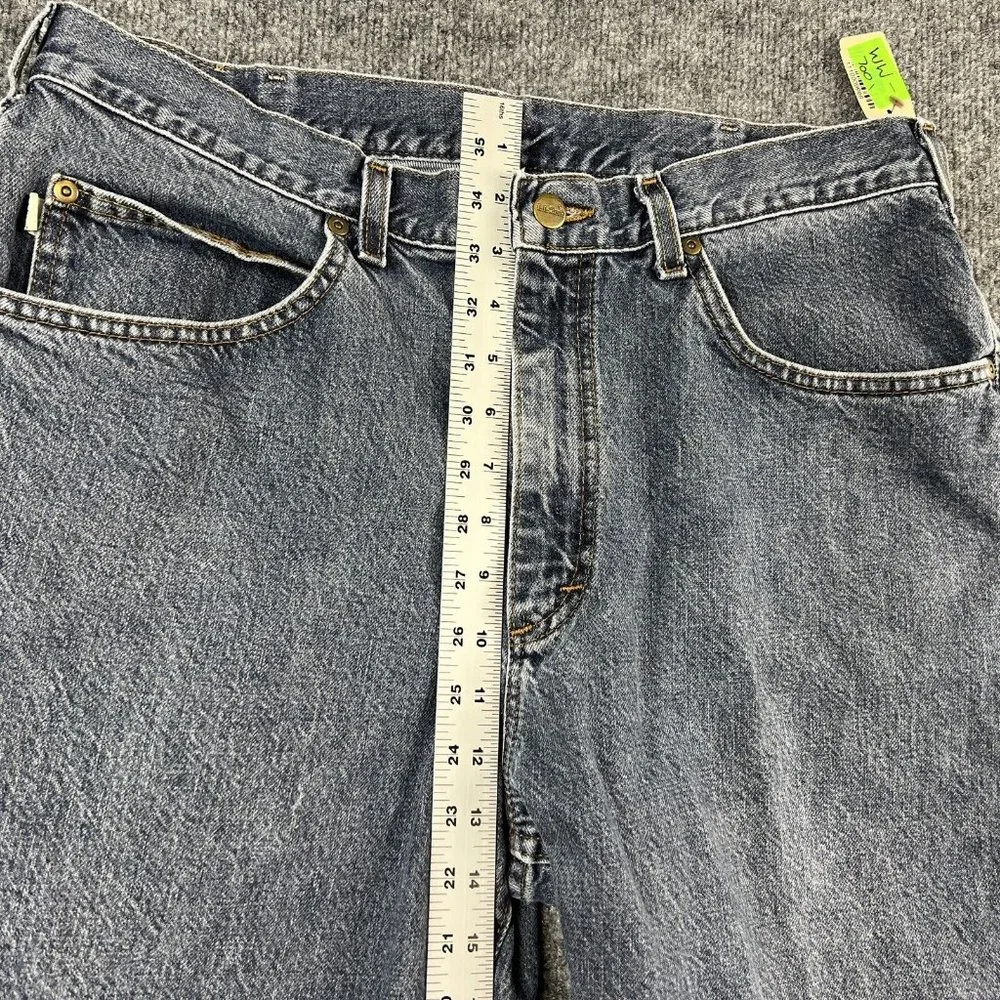 LL Bean Men Jeans Double L Classic Fit 34x31 Blue Cotton Denim - Picture 6 of 12